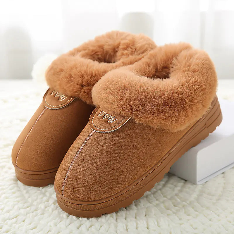 Thick-soled Cotton Slippers