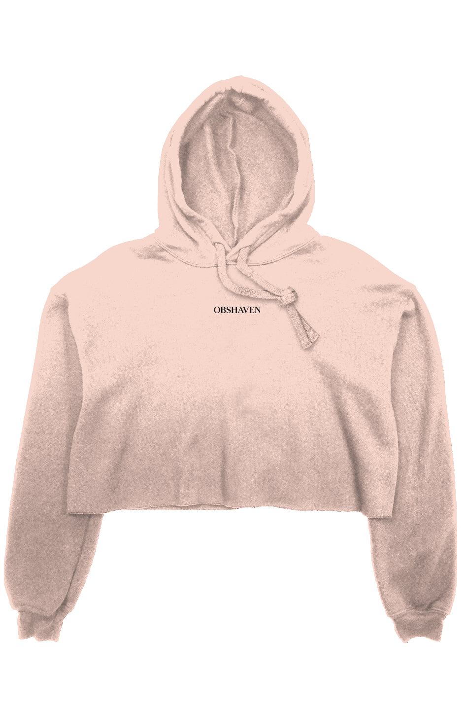 crop fleece hoodie