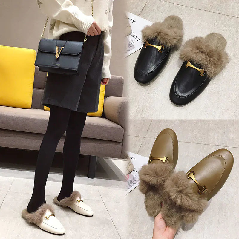 Cozy Furry Slippers