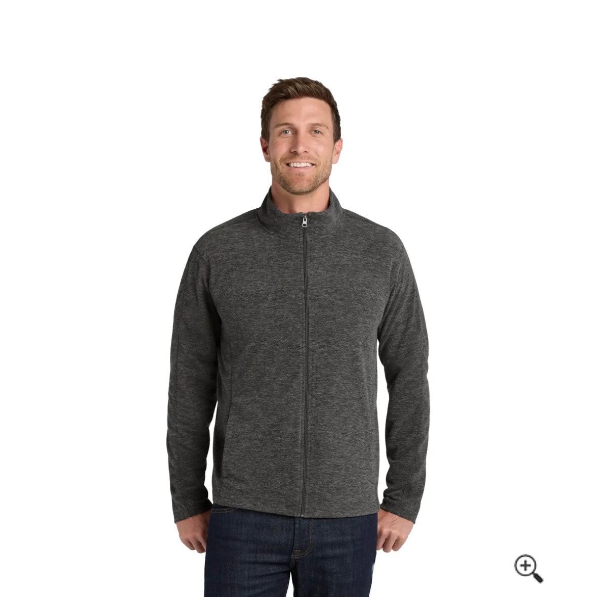 Heather Microfleece Jacket