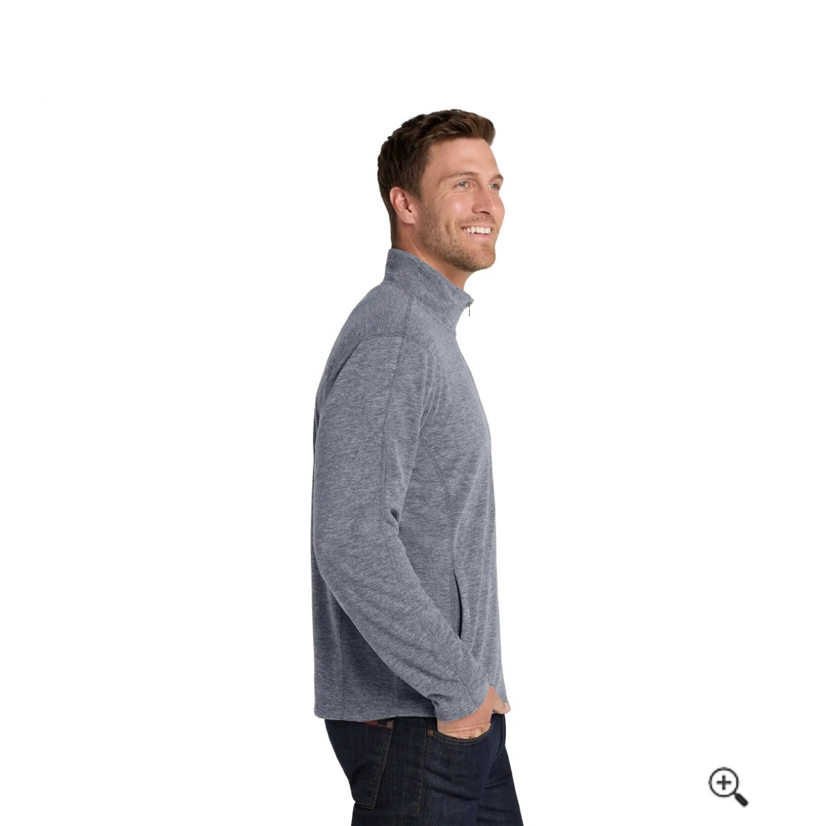 Heather Microfleece Jacket