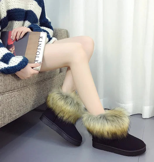 Warm Cotton Snow Boots