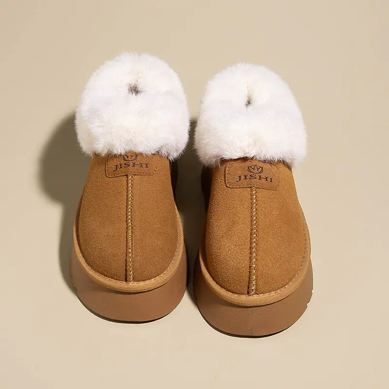 Winter Non-Slip Warm Flat Ankle Boots
