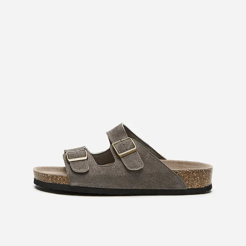 Men's Casual Cork Sandals - Fashionable Design