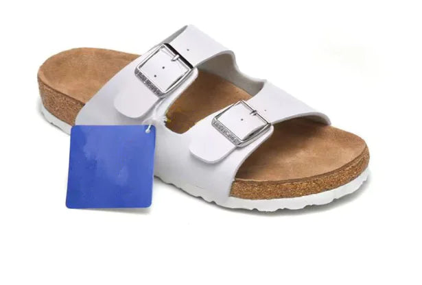 Thick-Soled Unisex Suede Buckle Sandals
