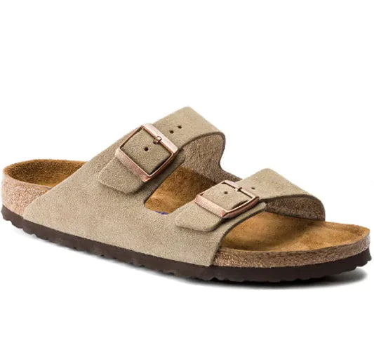 Vintage Cork Leather Sandals (Unisex)