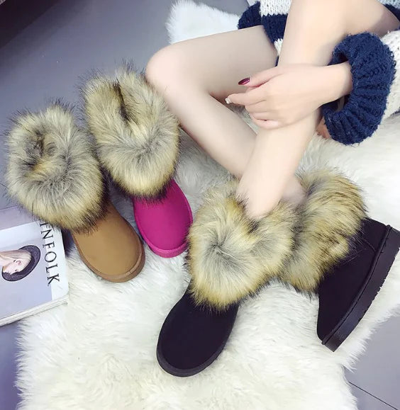 Warm Cotton Snow Boots