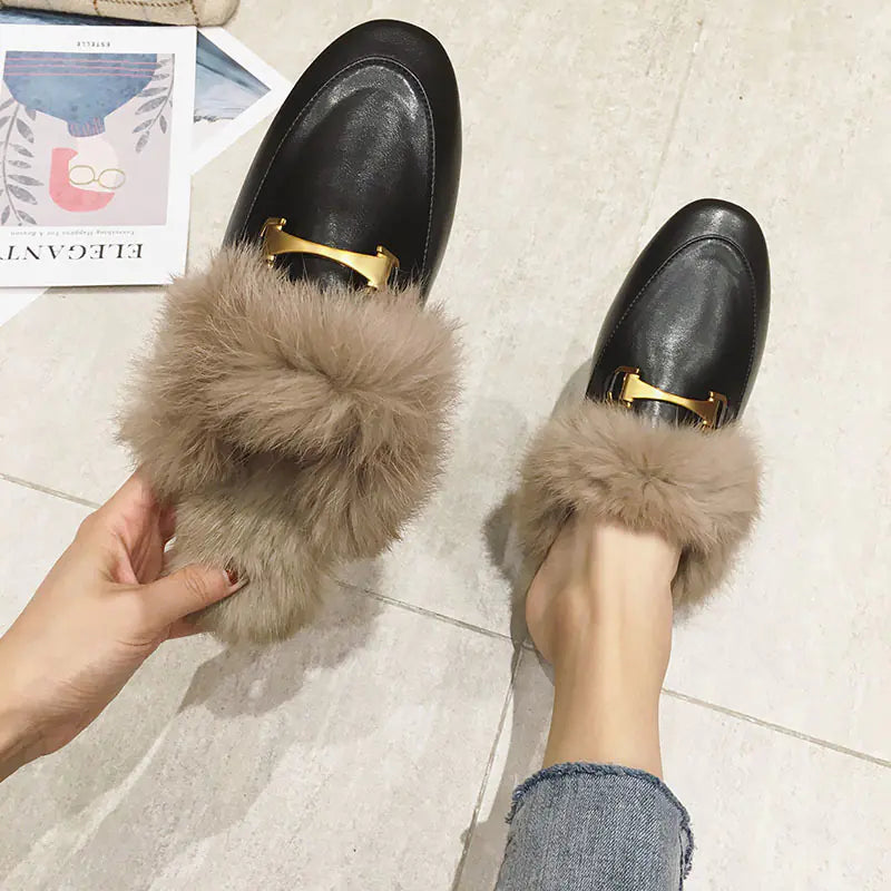 Cozy Furry Slippers