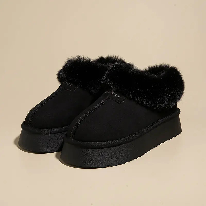 Winter Non-Slip Warm Flat Ankle Boots