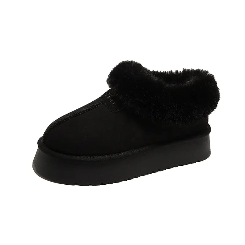 Winter Non-Slip Warm Flat Ankle Boots
