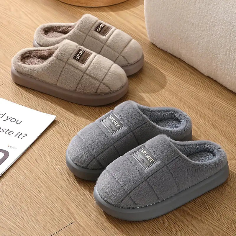 Thick Woolen Slippers