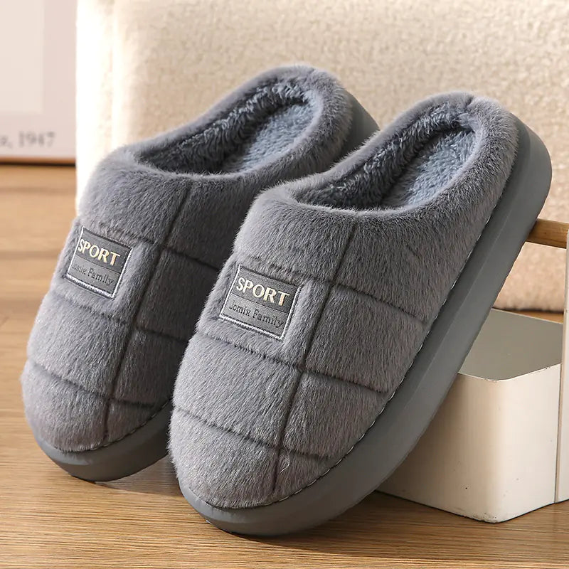 Thick Woolen Slippers