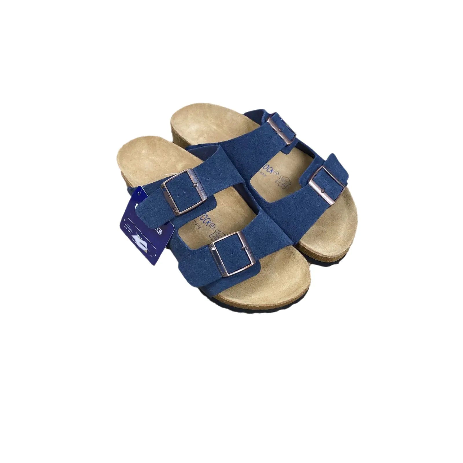 Thick-Soled Unisex Suede Buckle Sandals