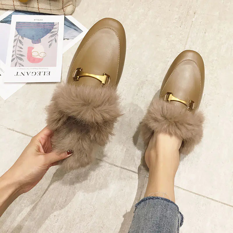 Cozy Furry Slippers