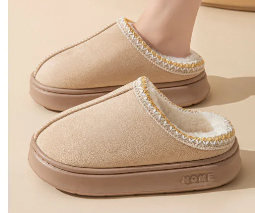 Fluffy Plush Winter Slippers