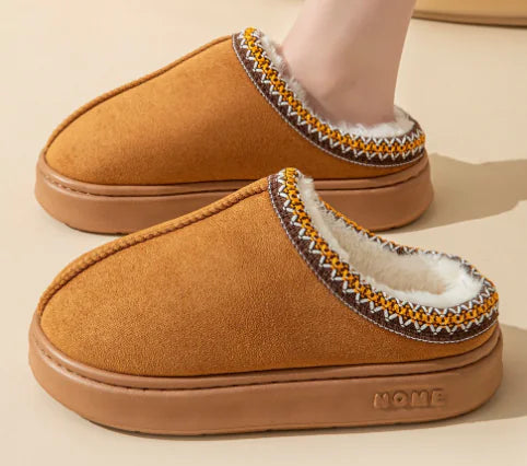 Fluffy Plush Winter Slippers