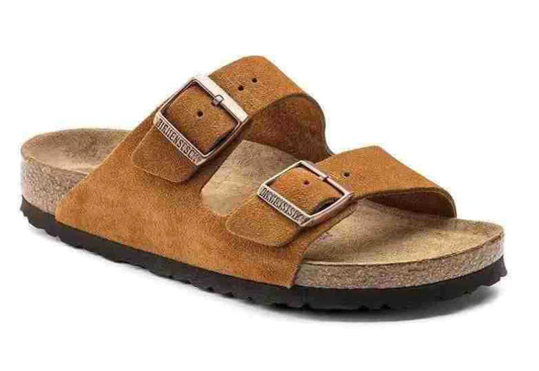 Thick-Soled Unisex Suede Buckle Sandals