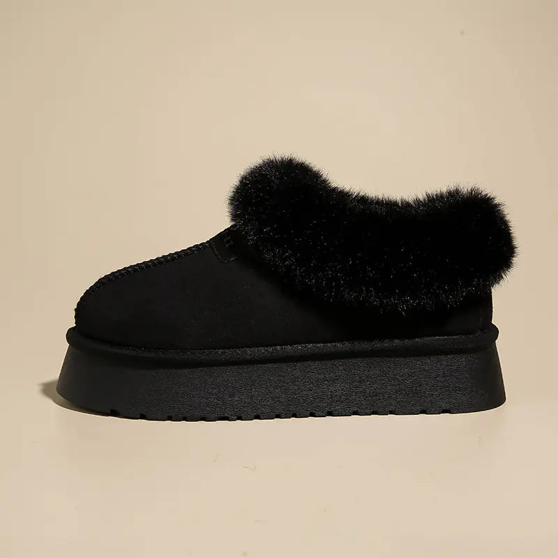 Winter Non-Slip Warm Flat Ankle Boots