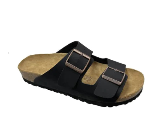 Vintage Cork Leather Sandals (Unisex)