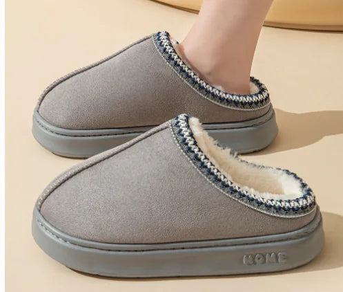 Fluffy Plush Winter Slippers