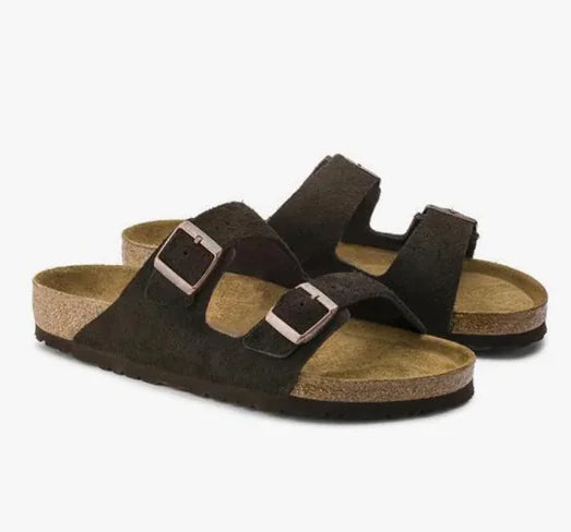 Vintage Cork Leather Sandals (Unisex)