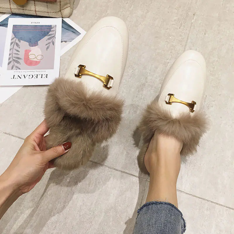 Cozy Furry Slippers